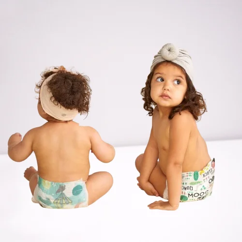 Honest Company Diapers providing a comfortable fit for babies, with eco-friendly materials and leak-proof technology